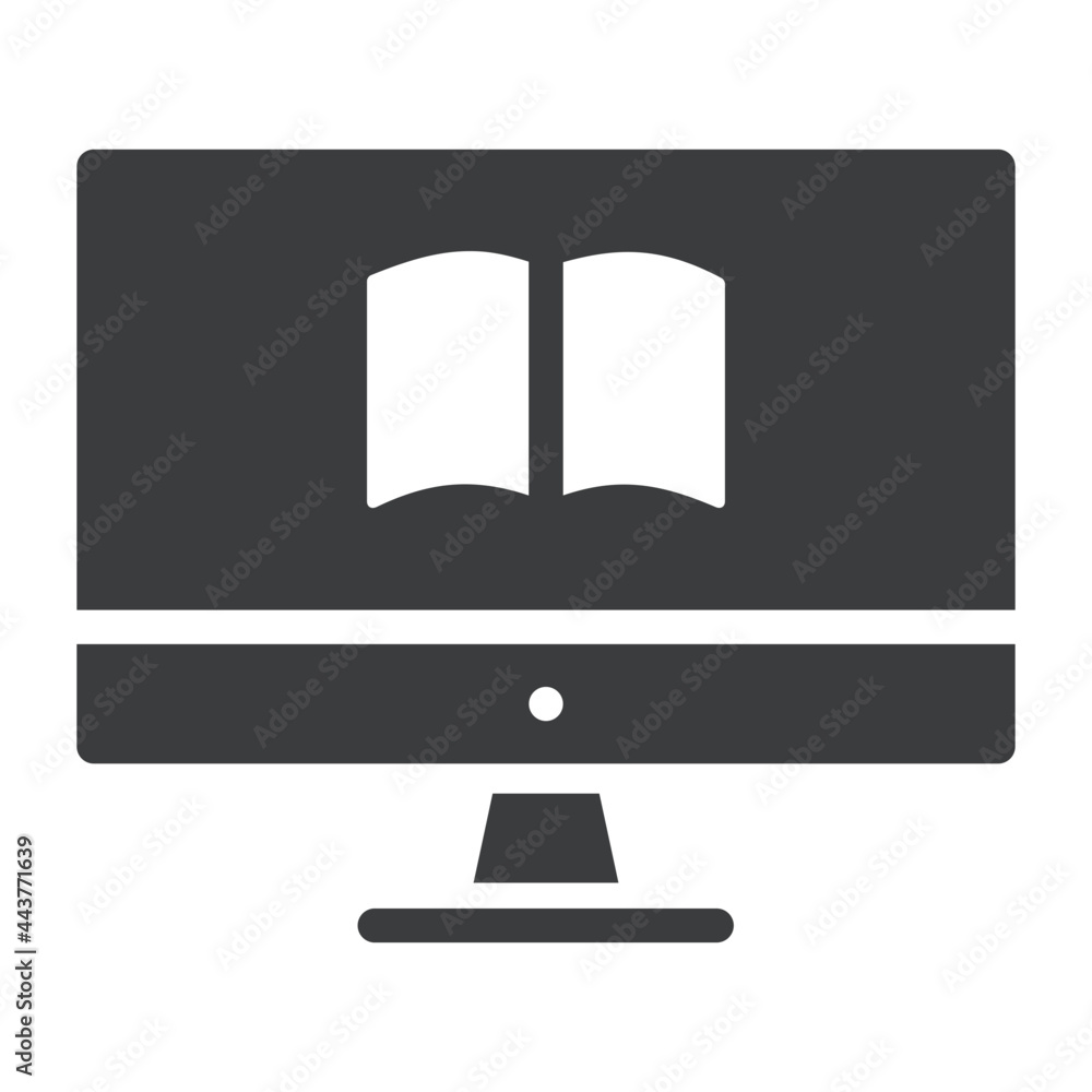 Electronic Book Icon Electronic Book Icon