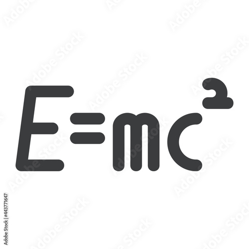 Mass Equation Icon © amoghdesign