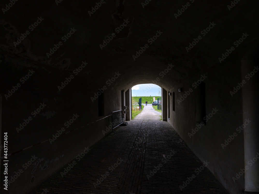 Obraz premium Historical fortress Fort Sabina-Heijningen (1789)
