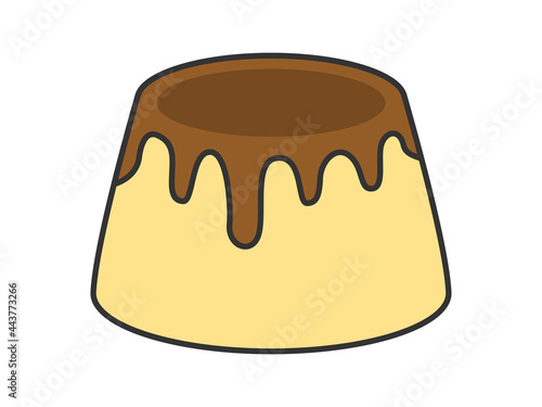 プリンのイラスト
