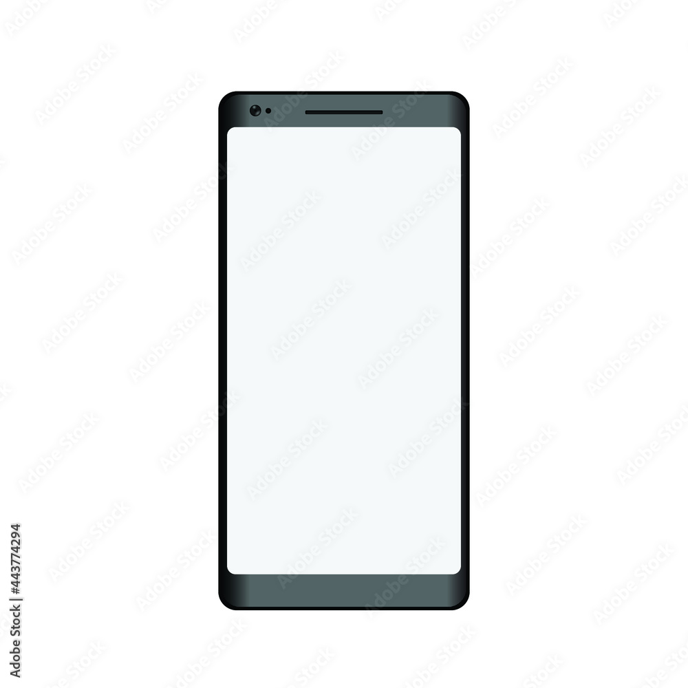 Phone with a blank screen. Mobile vector Illustrations.
Mobile vector model. Phone with a blank screen. Mobile vector Illustrations.
Mobile vector model.