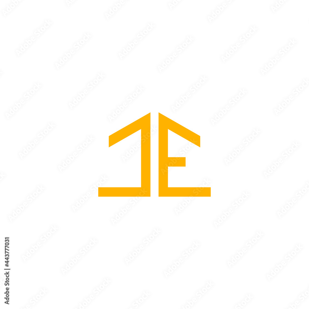 JE Home Logo Simple Design JE Home Logo Simple Design