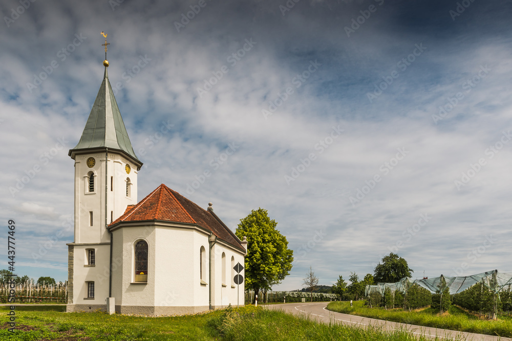 Kapelle bei Kressbronn am Bodensee, Baden-Württemberg, Deutschland