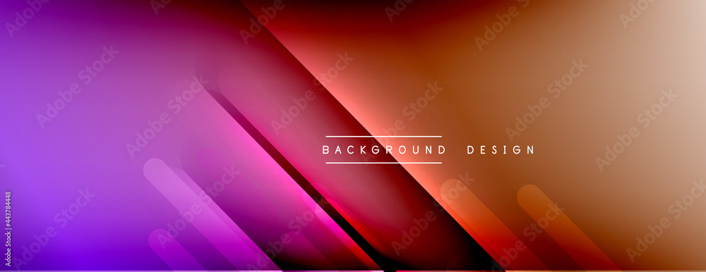 Dynamic lines abstract background. 3D shadow effects and fluid gradients. Modern overlapping forms Dynamic lines abstract background. 3D shadow effects and fluid gradients. Modern overlapping forms