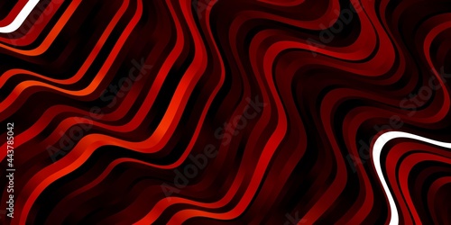 Dark Red vector texture with circular arc.