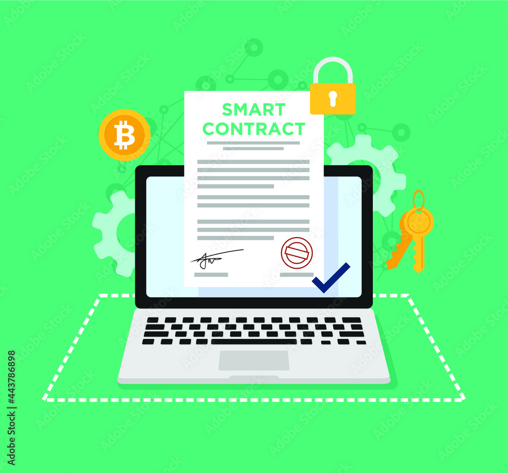 Flat design of Smart Contract Flat design of Smart Contract