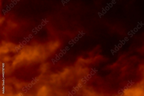 Red and orange colored blurred soft gradient abstract background