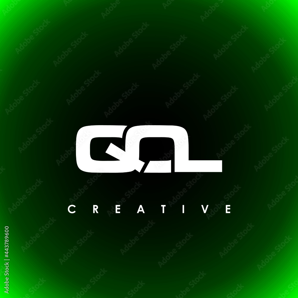 QOL Letter Initial Logo Design Template Vector Illustration QOL Letter Initial Logo Design Template Vector Illustration