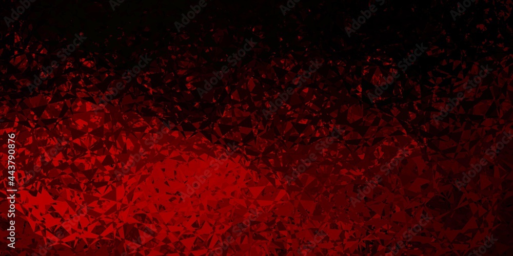 Dark brown vector pattern with polygonal shapes. Dark brown vector pattern with polygonal shapes.