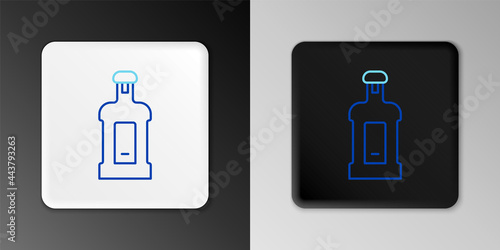 Line Orujo icon isolated on grey background. Colorful outline concept. Vector