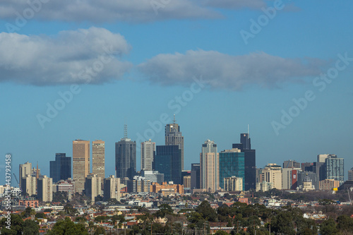 オーストラリア メルボルンの都市景観