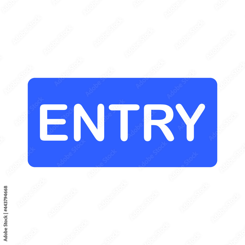 entry icon design vector graphics entry icon design vector graphics