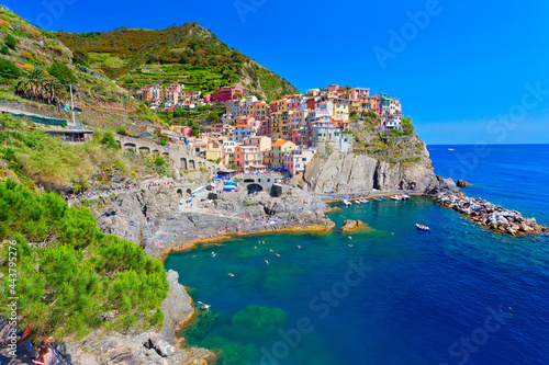 Wunderschönes Dorf Manarola in Cinque Terre, Italien