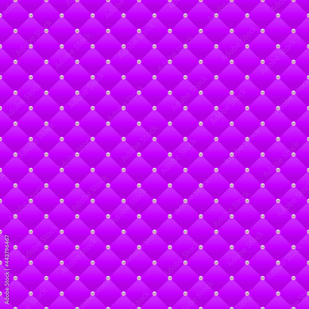 Pink luxury background with pearls and rhombuses. Seamless vector illustration. Pink luxury background with pearls and rhombuses. Seamless vector illustration.