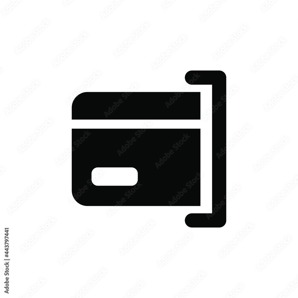 ATM withdrawal icon vector graphic illustration ATM withdrawal icon vector graphic illustration