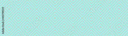 Blue luxury background with small pearls. Seamless vector illustration. 
