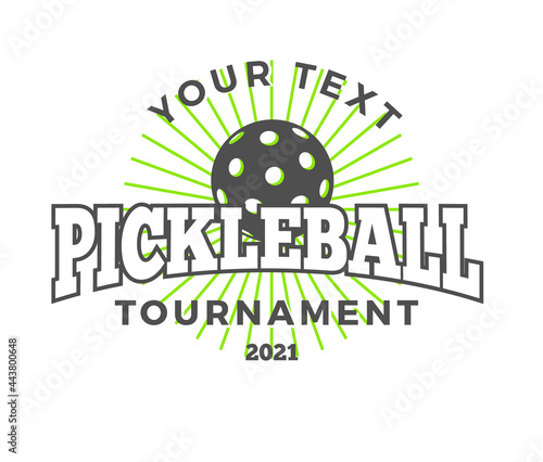 pickle ball badge