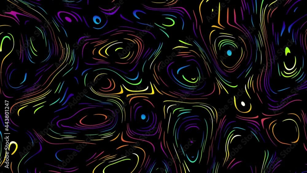 Psychedelic moving background Psychedelic moving background