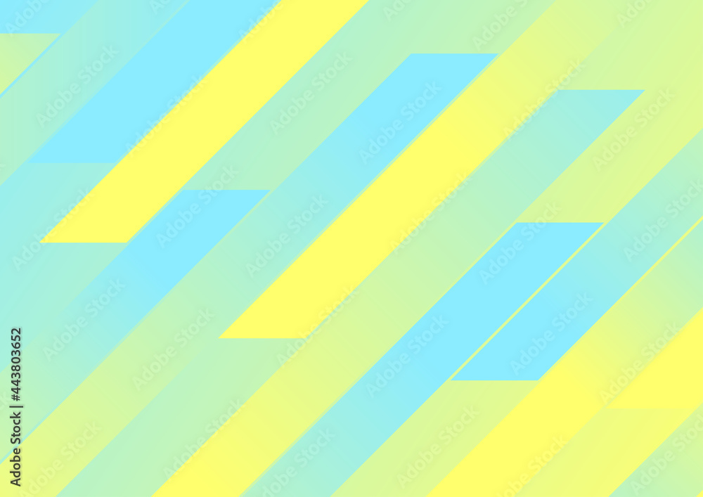 Abstract cyan yellow pastel geometric tech vector background Abstract cyan yellow pastel geometric tech vector background