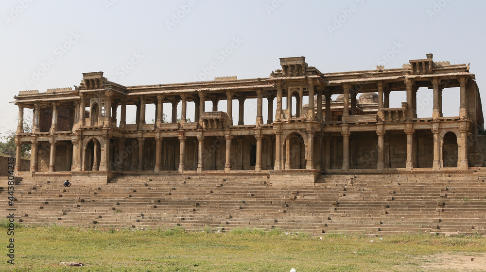 Fototapeta premium Tombs of the Queens also known as Acropolis of Ahmedabad. Sarkhej Roza, Ahmedabad, Gujarat India