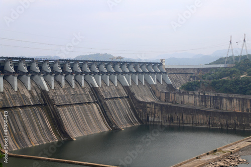 Billede på lærred Sardar Sarovar Dam, Kevadia, Gujarat, India