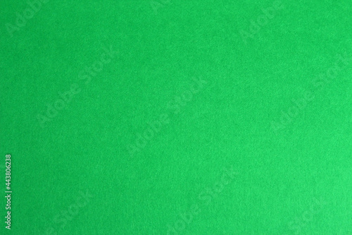 Empty copy space from green colored sheet paper background