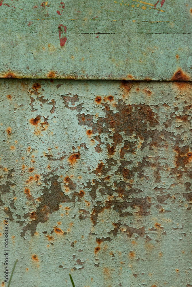 Grunge rusted metal texture, rust and oxidized steel background. Old metal iron panel.