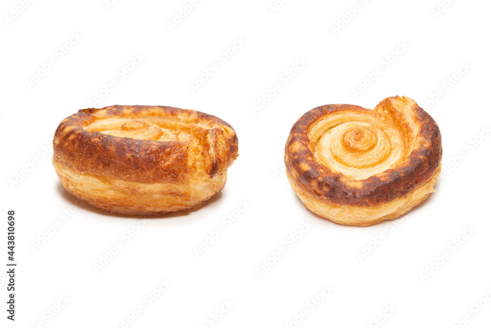 Tasty puff isolated on a white background. Tasty puff isolated on a white background.