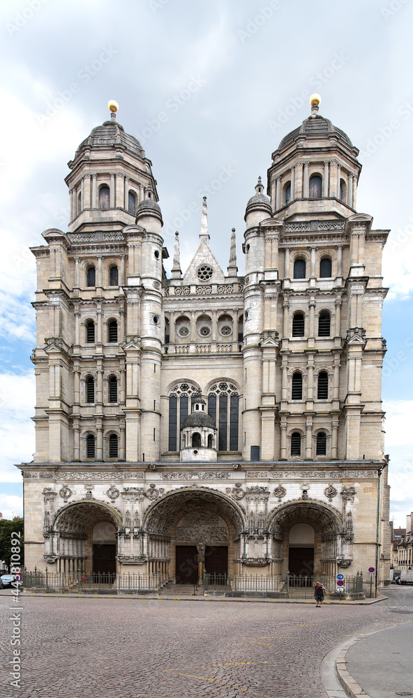 Dijon, France. Facade of the Church of Saint-Michel, XVI century
