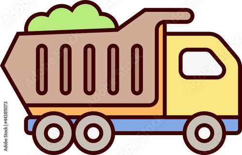 dump truck icon