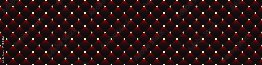 Burgundy luxury background with small beads and rhombuses. Seamless vector illustration. Burgundy luxury background with small beads and rhombuses. Seamless vector illustration.