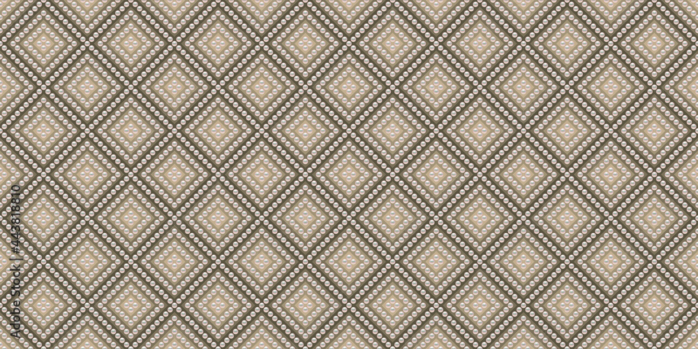 Luxury background in soft colors with small pearls and rhombuses. Seamless vector illustration. Luxury background in soft colors with small pearls and rhombuses. Seamless vector illustration.