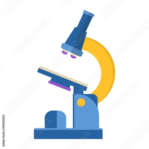 Icon of  microscope for equipment laboratory