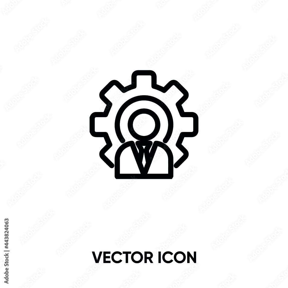 Management vector icon . Modern, simple flat vector illustration for website or mobile app. Project management symbol, logo illustration. Pixel perfect vector graphics Management vector icon . Modern, simple flat vector illustration for website or mobile app. Project management symbol, logo illustration. Pixel perfect vector graphics