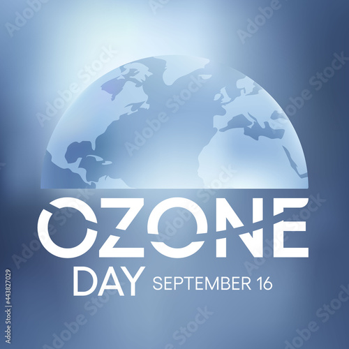 World Ozone day is observed every year on September 16 to spread awareness among people about the depletion of Ozone Layer and find possible solutions to preserve it. Vector illustration