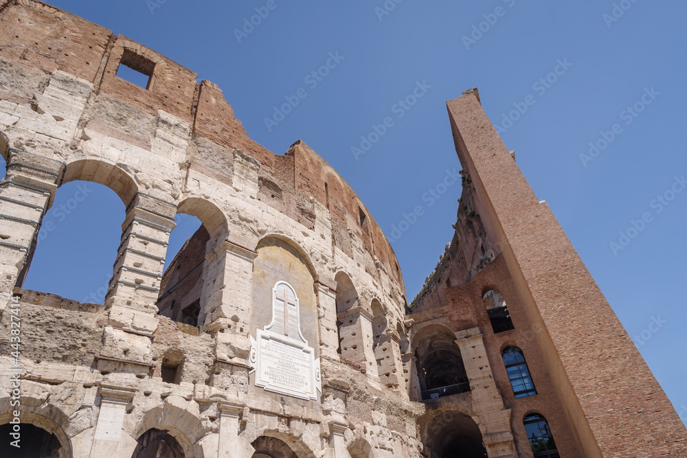 Colosseum also known as the Flavian Amphitheatre, Unesco World Heritage List, Rome, Italy