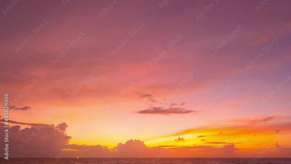 Time lapse video 4K. Nature video High quality footage. Scene of Colorful romantic. Night to day sky time-lapse with Moving clouds background. time lapse day to night in nature and travel concept. Time lapse video 4K. Nature video High quality footage. Scene of Colorful romantic. Night to day sky time-lapse with Moving clouds background. time lapse day to night in nature and travel concept.