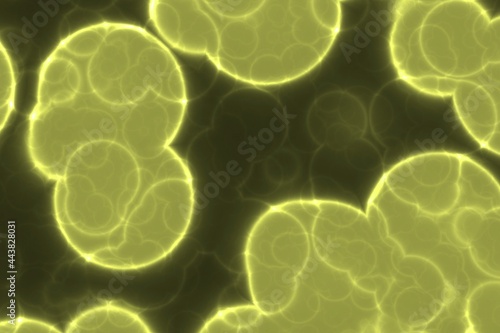 amazing creative huge amount of bio micro organisms computer graphic backdrop illustration
