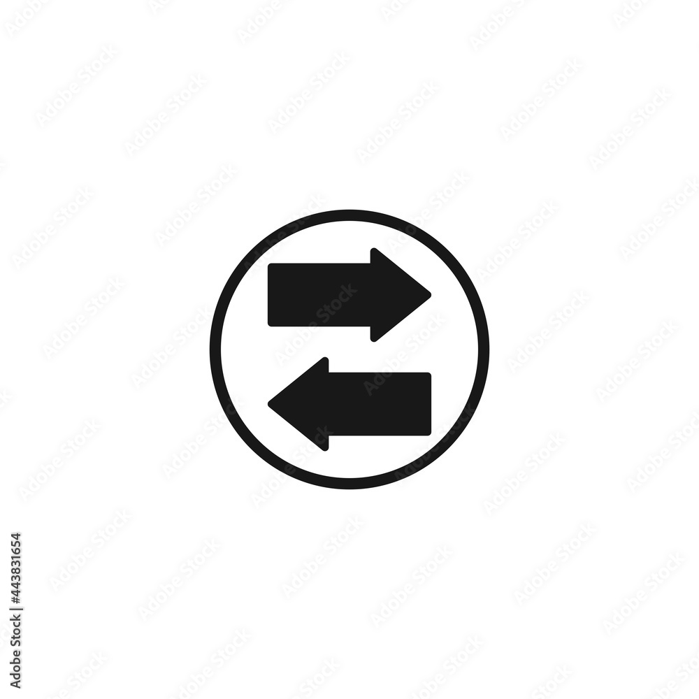 Synchronization icon. Vector illustration for graphic design, Web, UI, app. Synchronization icon. Vector illustration for graphic design, Web, UI, app.