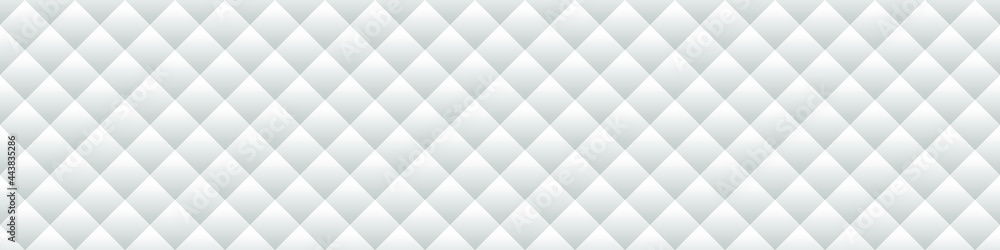 White luxury background with rhombuses. Seamless vector illustration. White luxury background with rhombuses. Seamless vector illustration.
