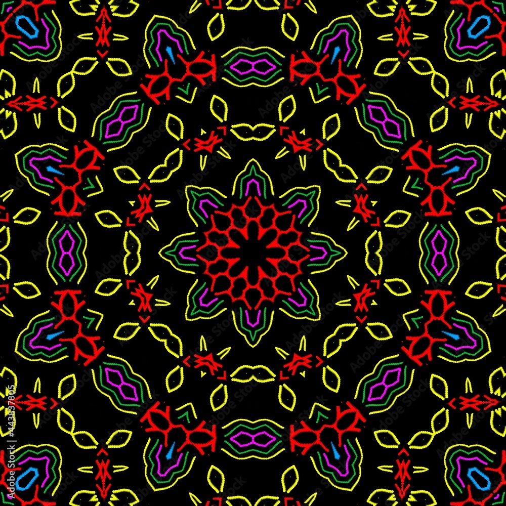 Floral pattern illustration design. Floral pattern illustration design.