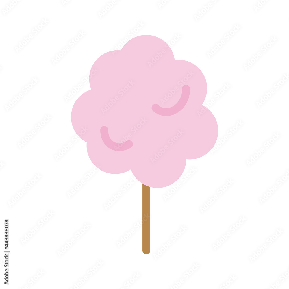 わたあめのイラスト Stock Vector Adobe Stock