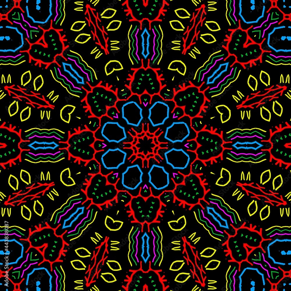 Floral pattern illustration design. Floral pattern illustration design.