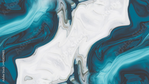 Illustration of liquid acry...