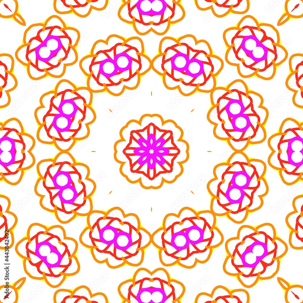 Colourful pattern illustration design made with the help of graphics. Colourful pattern illustration design made with the help of graphics.