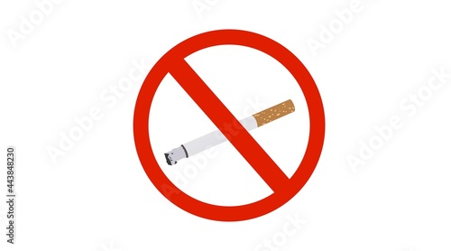 No smoking icon. Cigarette symbol. Vector isolated illustration Free Download No smoking icon. Cigarette symbol. Vector isolated illustration - GFXLoad
