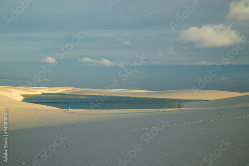 sand dunes and sky