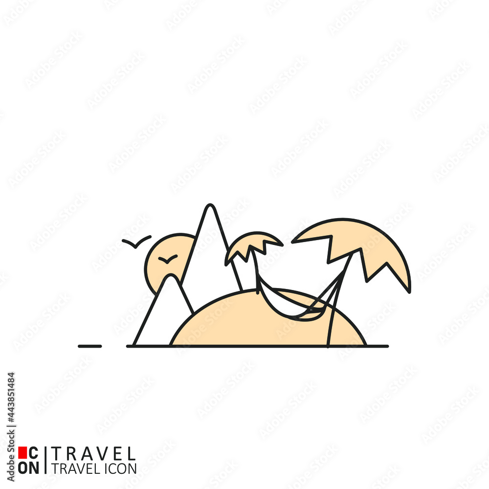Conception of travel. Vector picture Conception of travel. Vector picture