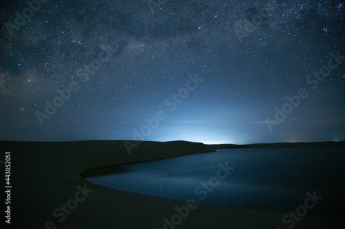 aurora over the sea
