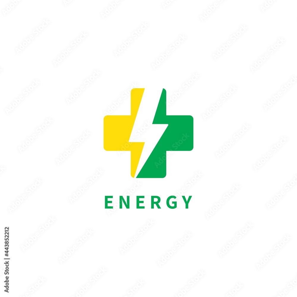 Fototapeta premium Energy Logo. Vector Design. 